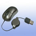 Mini Mouse W/Retractable Cord